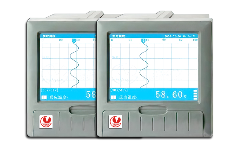 威格無(wú)紙記錄儀（VG5300）無(wú)紙萬(wàn)能輸入，廠(chǎng)家直銷(xiāo)，品質(zhì)保障插圖