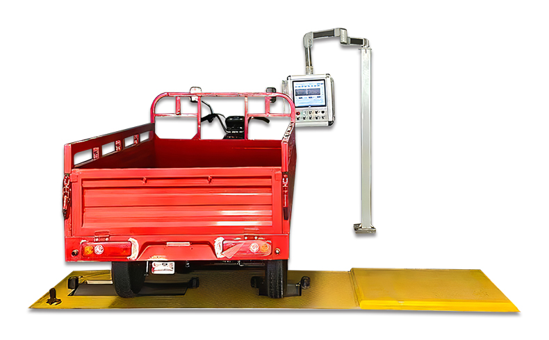 威格電動(dòng)三輪摩托車(chē)底盤(pán)測功機及整車(chē)綜合性能出廠(chǎng)測試系統插圖