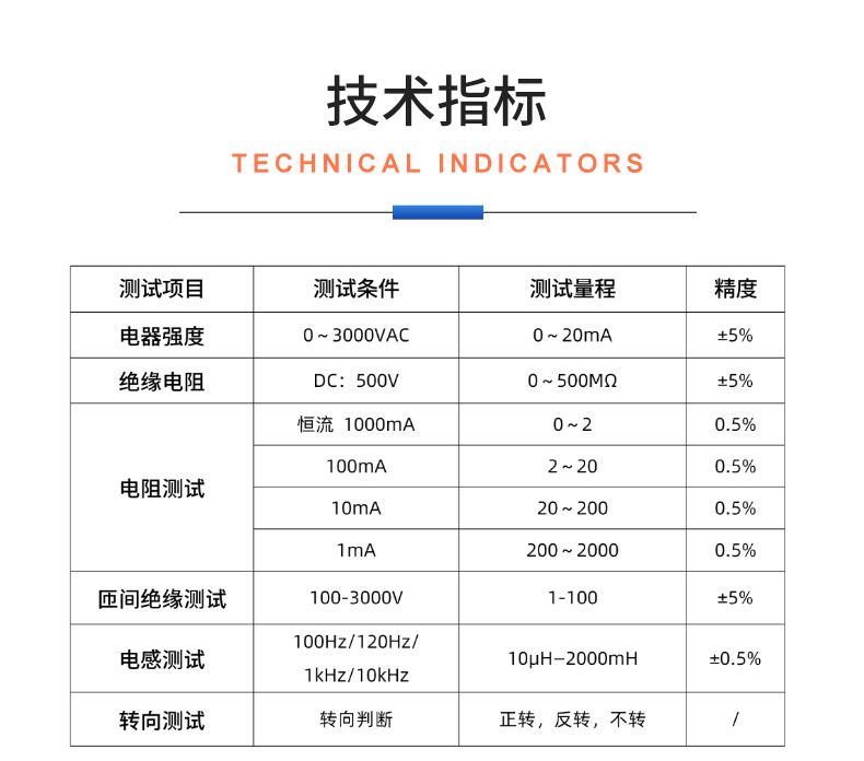 威格VGX-23X-ATE電機定子綜合性能測試系統 出廠(chǎng)性能測試插圖20